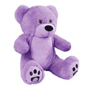 WOWMAX Cute Small Teddy Bear Daneey Cuddly Stuffed Plush Animals Teddy Bear Toy Doll for Birthday Christmas Purple 10 Inches