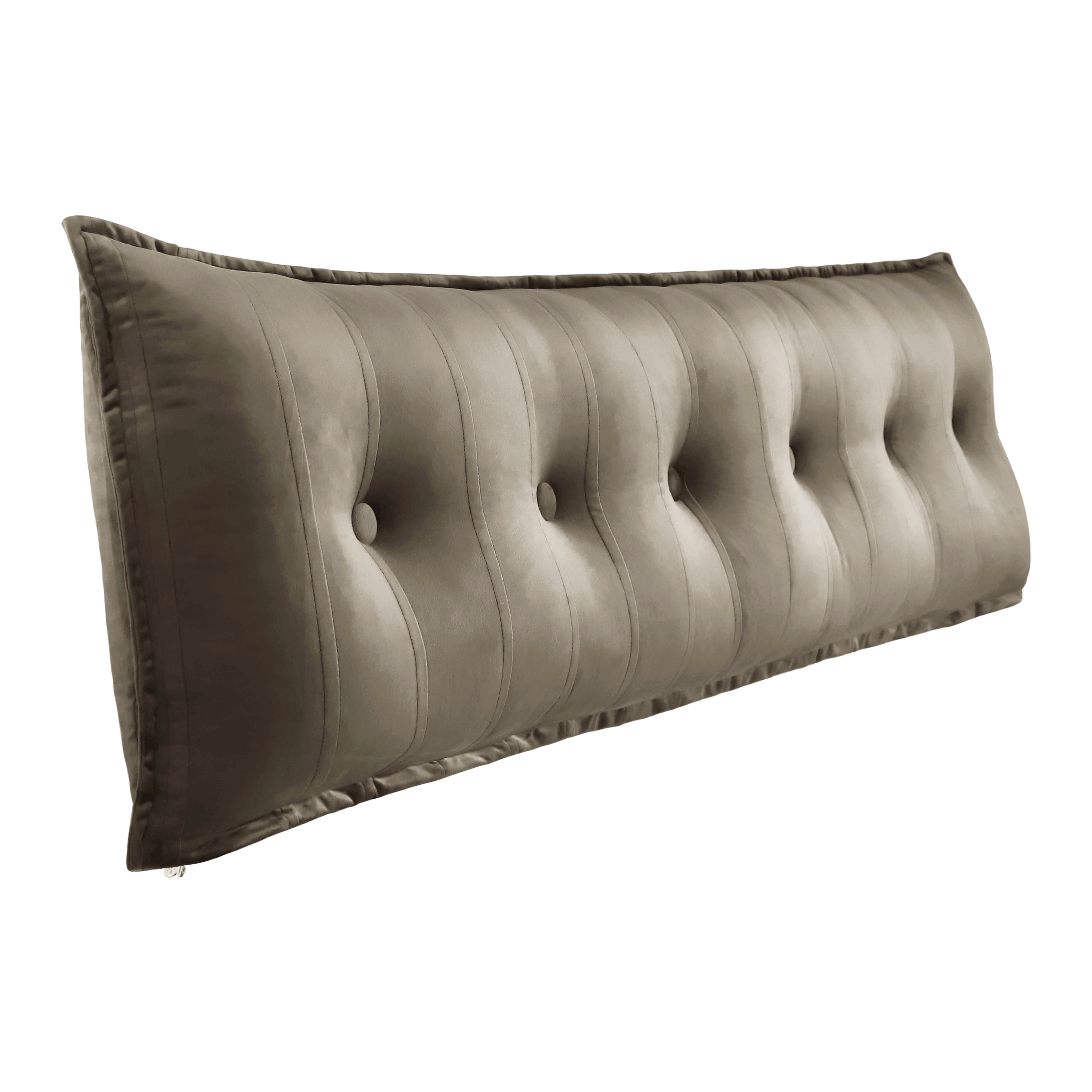 WOWMAX Bed Rest Wedge Bolster Headboard Back Support Pillow Velvet - On  Sale - Bed Bath & Beyond - 30214615