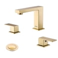 thumbnail image 1 of WOWMTN ACIB-B  Modern Double-Handle Widespread Bathroom Faucet Black, 1 of 1