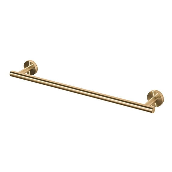 WOWOW 20-in Gold Wall mount Single Towel Bar