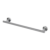 WOWOW 20-in brushed nickel Wall mount Single Towel Bar