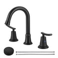 thumbnail image 1 of WOWOW 8 in. Widespread Double Handle Bathroom Faucet, 1 of 8