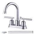 thumbnail image 1 of WOWOW Centerset Bathroom Faucet Chrome Bathroom Sink Faucet, 1 of 7