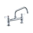 thumbnail image 1 of WOWOW Commercial Sink Faucet with 8” Swivel Spout & Supply Lines, 1 of 7