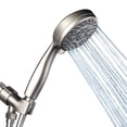 thumbnail image 1 of WOWOW Multi Function Shower Head Brushed Nickel High-Pressure Shower Head with Hose, 1 of 7