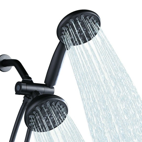 WOWOW Multi Function Shower Head Oil Rubbed Bronze High-Pressure Shower Head with Hose