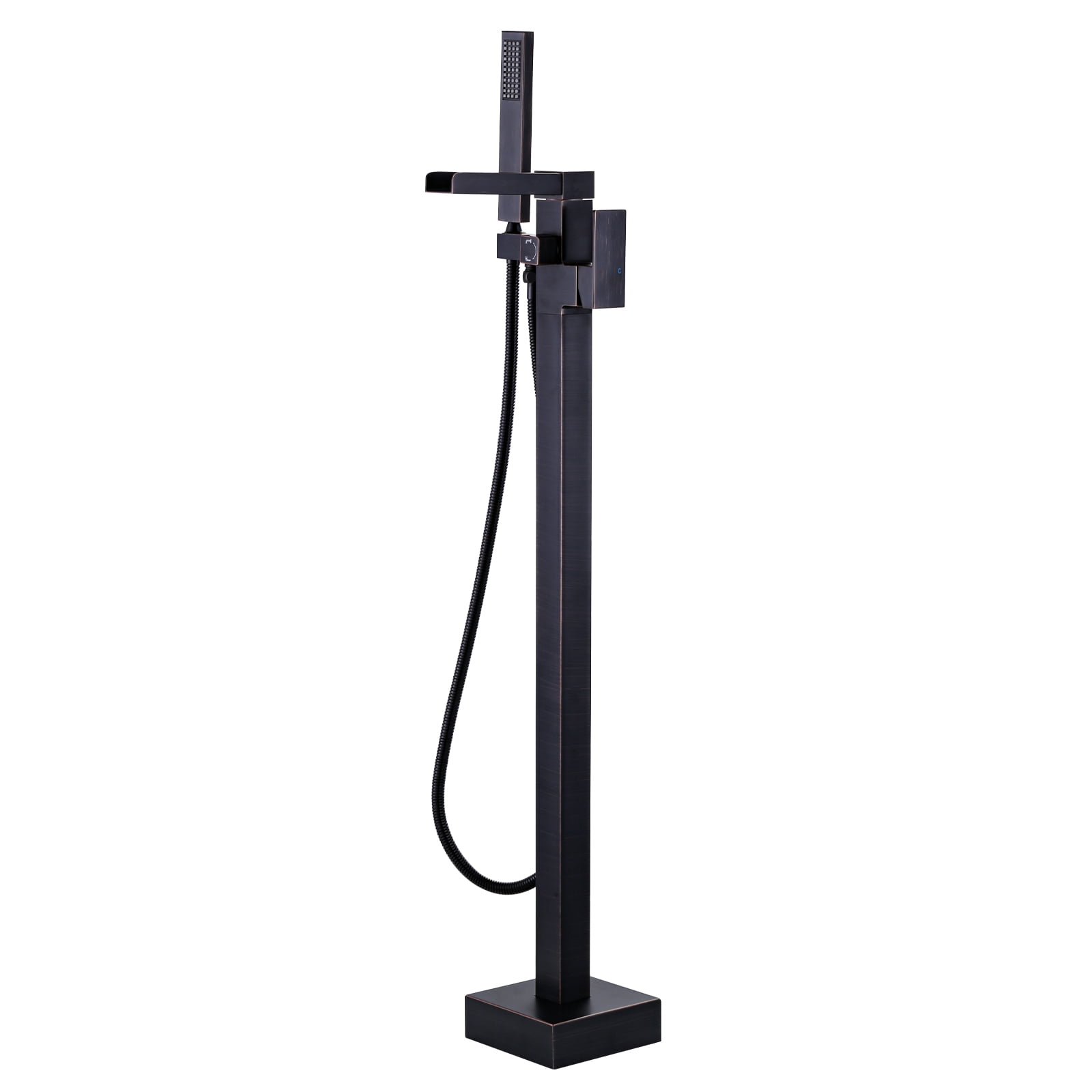 Oil Rubbed Bronze Freestanding Tub Faucet with Hand Shower