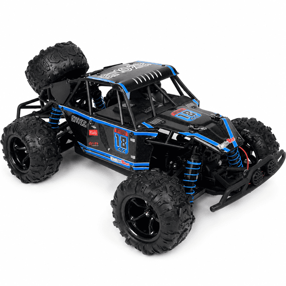 WOWRC RC Monster Truck 40km/h 4WD Off-Road RTR 2.4GHz Blue-WORC0002BU