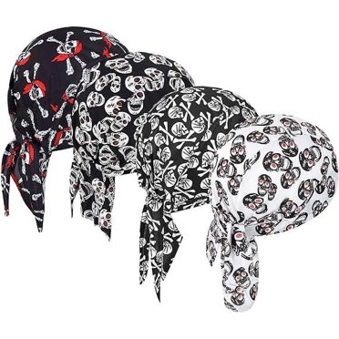 Moisture Wicking Skull Cap & Dew Rag – Breathable Helmet Liner For Men & Women | Adjustable UV Protection Beanie