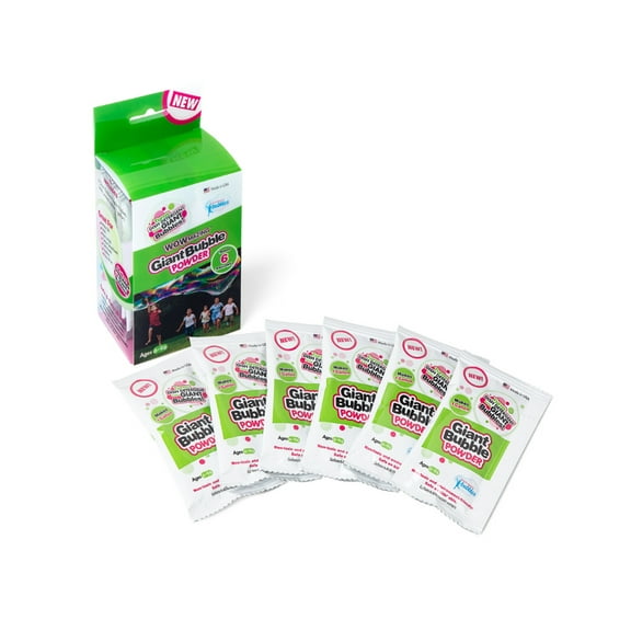 WOWmazing Big Powder (6 Packets) - Turns Dish Detergent into Giant Soapy Air Makes 6 GALLONS!