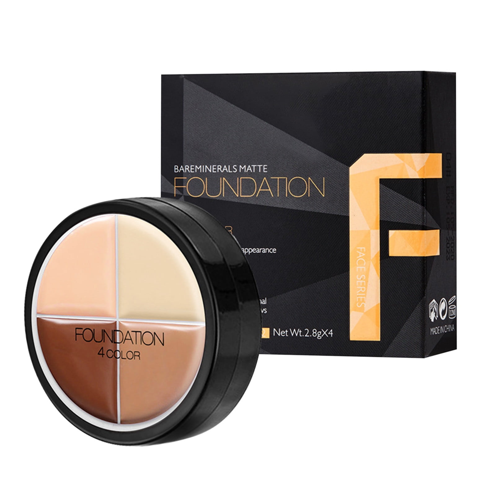 WOXINDA 024 Neutralizer Banana Eraser Four Color Solid Concealer Long