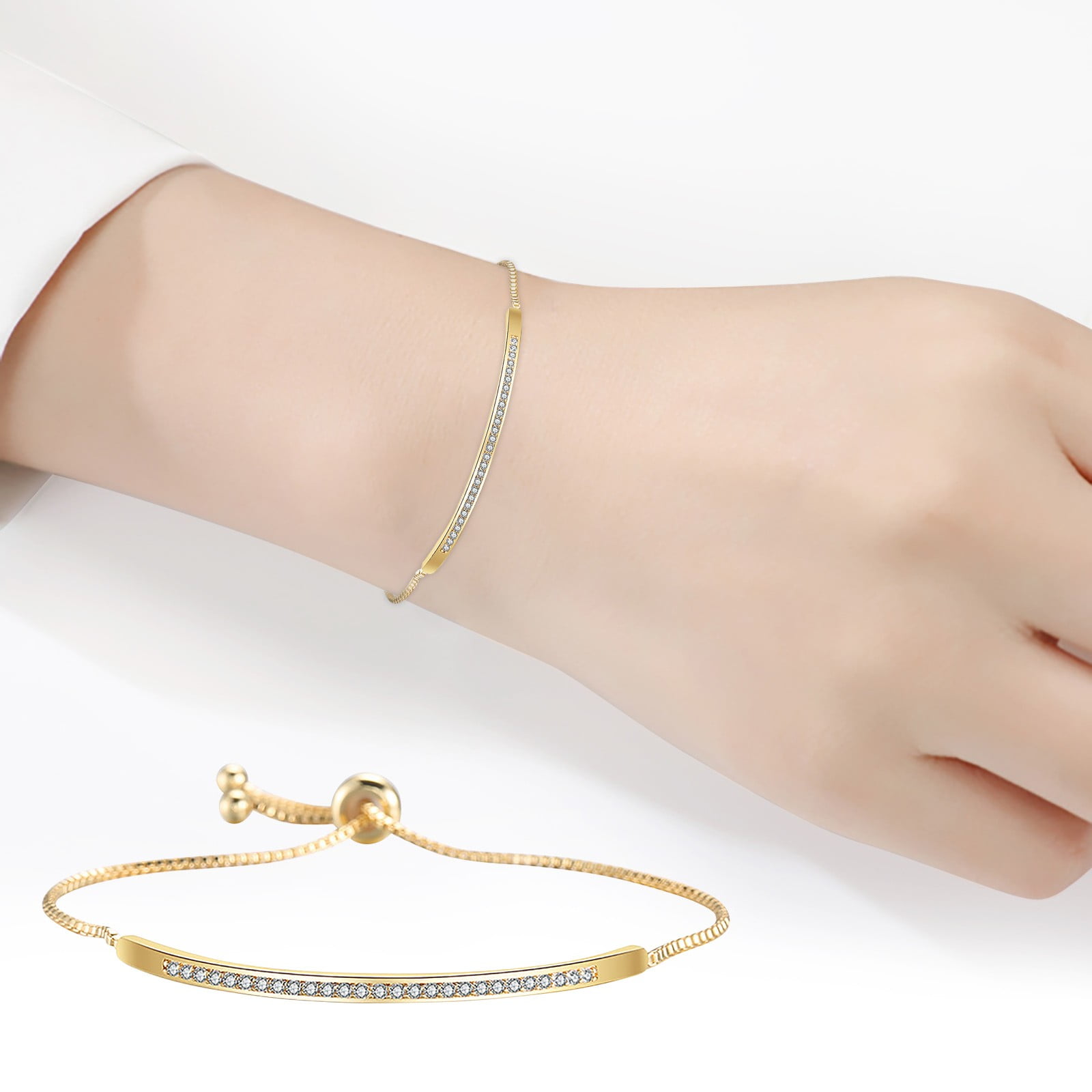 18Kt Gold Plated Fancy Bracelet For Women – Carlton London Online