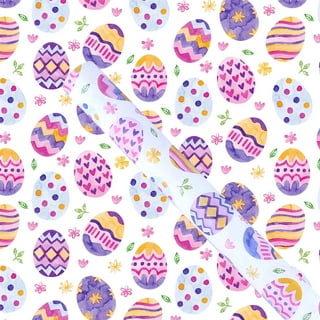 Potter's Printing Personalized Easter Softball Easter Wrapping Paper