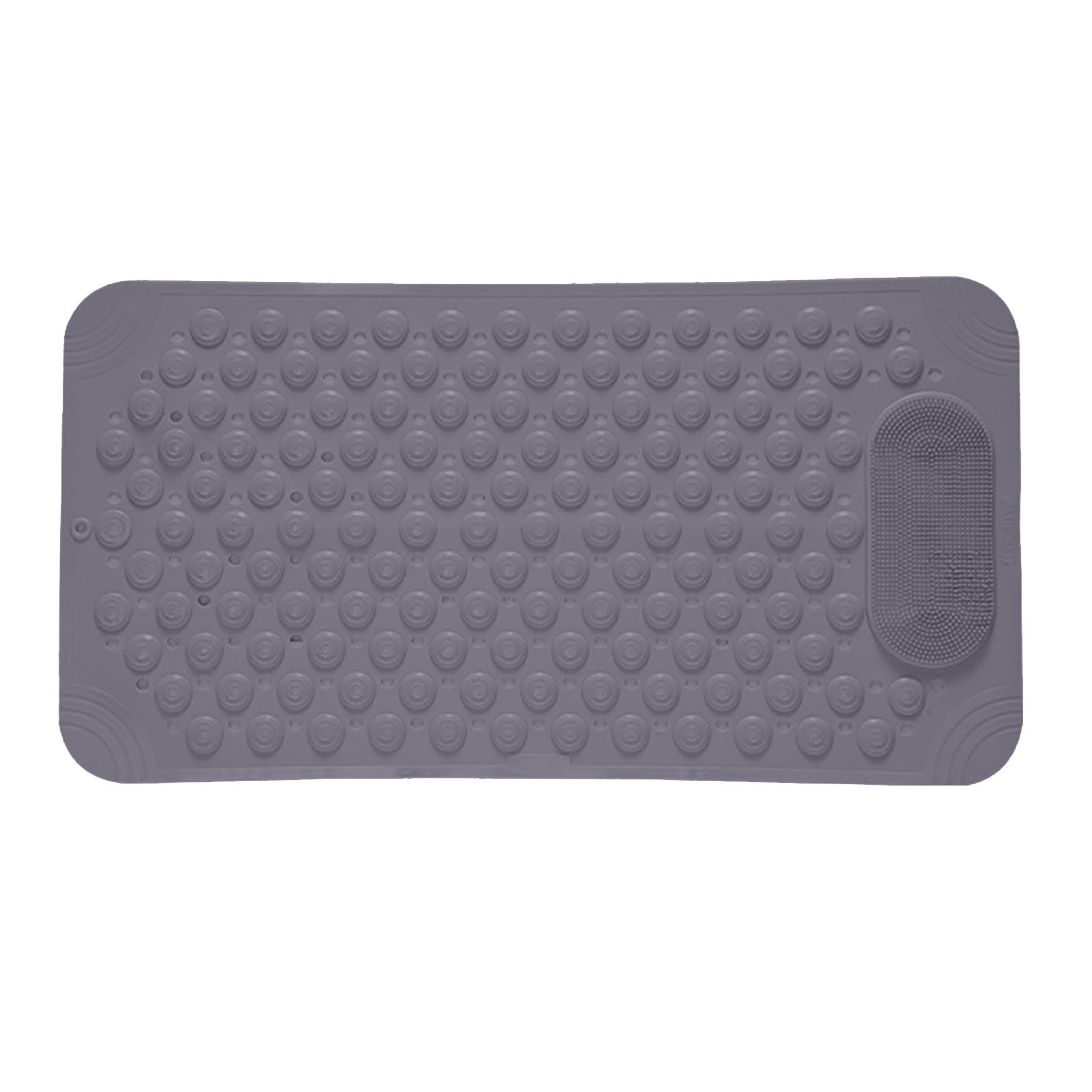 Wozhidaose bathroom organizer Foot Scrubber Shower Mat With Pumice Feet  Scrub Stone Bathtub Mat With Antislip Suction Cups And Drain Holes Non Slip Bath  Mat With A Pumice Stone bathroom decor 