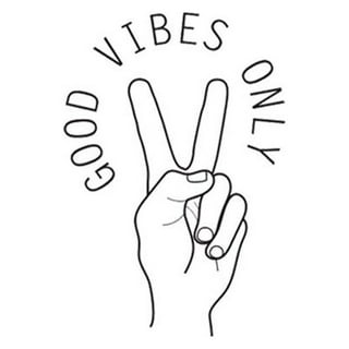 Good Vibes Only!' Sticker