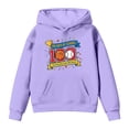 thumbnail image 1 of WOYY 100 Days Of School Hoodie for Big Boys Graphic Hooded Sweatshirt, Sizes 10-11, 1 of 3