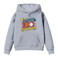 thumbnail image 1 of WOYY 100 Days Of School Hoodie for Big Boys Graphic Hooded Sweatshirt, Sizes 10-11, 1 of 3