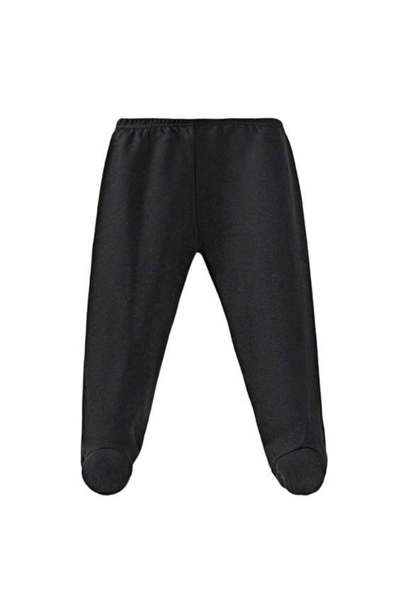 Baby Pants Cotton Soft Footed Pants Full Coverage Sleeper Trousers, Sizes 18-24 Months