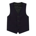 thumbnail image 1 of WOYY Big Boy's Formal Suit Vest Solid Color Waistcoat Party Dress Tuxedo, Sizes 2-16, 1 of 2