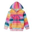 thumbnail image 1 of WOYY Big Boys Casual Zip Up Hoodie Cartoon Print Hooded Sweatshirt, Sizes 9-10, 1 of 2