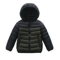 thumbnail image 1 of WOYY Big Boys Down Coat Winter Puffer Jacket Warm Quilted Outerwear, Sizes 8-9, 1 of 3