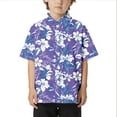 thumbnail image 1 of WOYY Big Boys' Hawaii Beach Shirt Tropical Short Sleeve Summer Loose Shirt, Sizes 3-13, 1 of 3