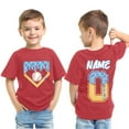 thumbnail image 1 of WOYY Big Boys Summer Graphic Tee Baseball Ice-Cream Short Sleeve T Shirt, Sizes 3-13, 1 of 4
