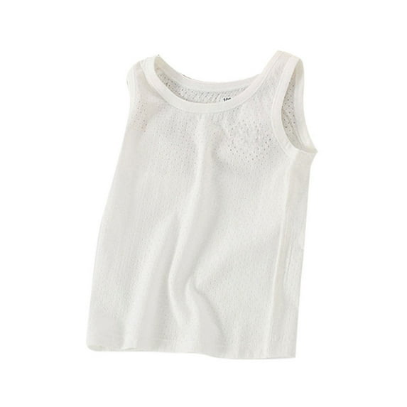 WOYY Big Boys Tank Tops Breathable Summer Sleeveless Shirt Cartoon Undershirt