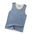 thumbnail image 1 of WOYY Big Boys Thermal Tank Top Seamless Solid Color Casual Sleeveless Undershirt Vest, 1 of 3