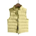 thumbnail image 1 of WOYY Big Boys Vest Lightweight Sleeveless Winter Jacket Windproof Zipper Outerwear, 1 of 5