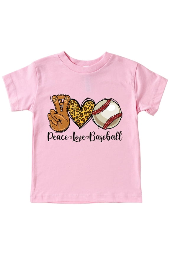 Big Girls Baseball Graphic T-Shirt Summer Casual Short Sleeve T Shirt Tee Tops