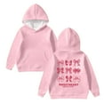 thumbnail image 1 of WOYY Big Girls Casual Hoodie Letter Print Hooded Pullover Sweatshirt for Kids, Sizes 8-9, 1 of 4