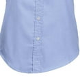 thumbnail image 1 of WOYY Big Girls Dress Shirt Solid Short Sleeve Button Down School Shirt for Kids, 1 of 2