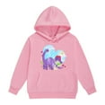 thumbnail image 1 of WOYY Big Girls Hoodie Dinosaur Print Hooded Sweatshirt Long Sleeve Pullover, 1 of 3