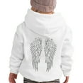 thumbnail image 1 of WOYY Big Girls Hoodie Wing Print Hooded Sweatshirt Girl's Casual Hoodies, Sizes 7-8, 1 of 3