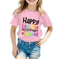 thumbnail image 1 of WOYY Big Girls Last Day of School Tshirt Short Sleeve Summer T Shirt Tee, Sizes 3-13, 1 of 3