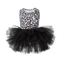 thumbnail image 1 of WOYY Big Girls Leopard Tutu Dress Cute Sleeveless Ballet Dance Performance Dress, 1 of 2
