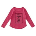 thumbnail image 1 of WOYY Big Girls Long Sleeve T-Shirt Side Slit Soft Tunic Top Undershirt, Sizes 5-14, 1 of 6