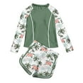 thumbnail image 1 of WOYY Big Girls Rash Guard Swimsuits 2 Piece Bathing Suit Upf 50+ Summer Swimwear, 1 of 5