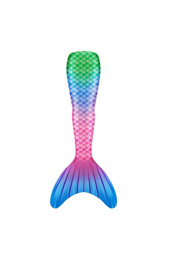 Big Girls Swimwear Fish Tail Skirt, Sizes 4-13