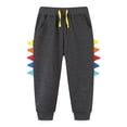 thumbnail image 1 of WOYY Bigs Boys Casual Sweatpants Elastic Waist Drawstring Sports Pants Spring Fall Trousers, 1 of 2