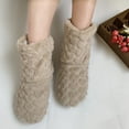 thumbnail image 1 of WOYY Bootie Slippers For Women Winter Warm Slipper Non Slip Indoor Outdoor House Shoes, 1 of 7