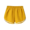 thumbnail image 1 of WOYY Boys Casual Athletic Dolphin Shorts Summer Beach Breathable Active Shorts, Yellow, 1 of 6