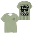 thumbnail image 1 of WOYY Boys Casual Letter Print T-Shirt Round Neck Short Sleeved T Shirt Children's Tee, Sizes 1-13, 1 of 4