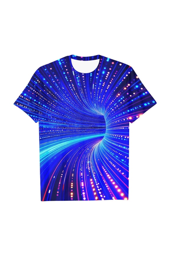 Boys Cool Graphic Tee Summer Casual Short Sleeve Crewneck T-Shirt, Sizes 1-13