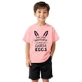 thumbnail image 1 of WOYY Boys Easter T Shirt Short Sleeved Crewneck T-Shirt Casual Cute Tee Top, Sizes 1-13, 1 of 4
