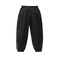 thumbnail image 1 of WOYY Boys Lined Outdoor Hiking Pants Windproof Thermal Winter Trousers, Sizes 2-13, Black, 1 of 7