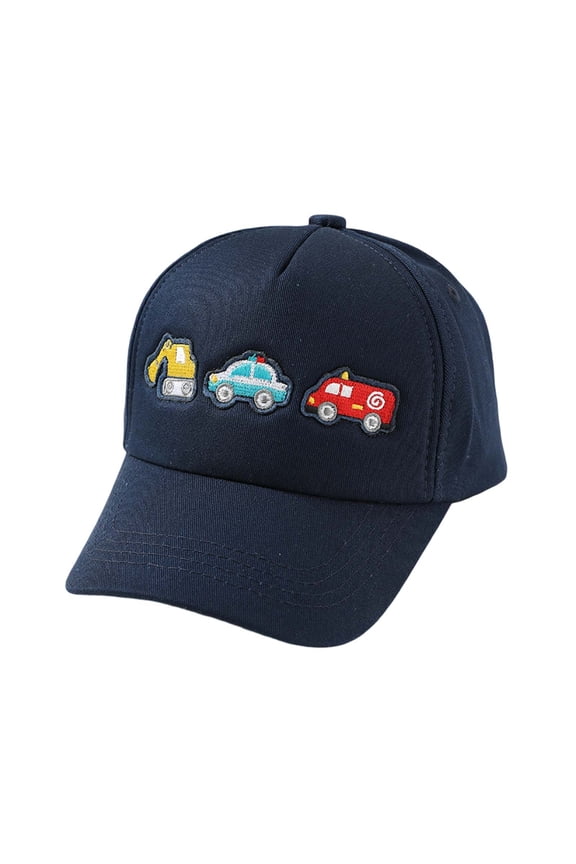 Boys Girls Adjustable Baseball Cap Trucker Cartoon Sun Hat Unisex Snapback Hat