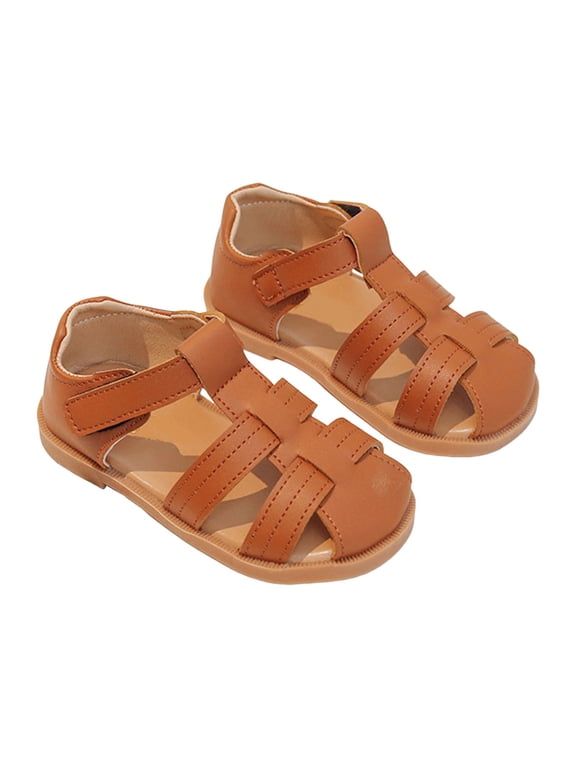 Boys Girls Bump Toe Sandals Toddler Kids Summer Beach Water Shoes