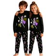 thumbnail image 1 of WOYY Boys Girls Halloween Pajamas Skeleton Print Snug Fit Long Sleeve Kids PJs, Sizes 2-10, 1 of 6